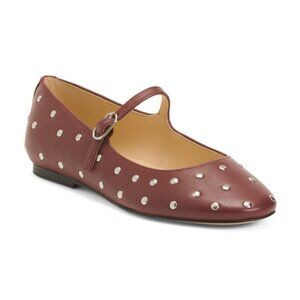 MARC FISHER LTD Elizza Mary Jane Studded Ballet Flats